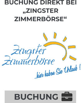 BUCHUNG DIREKT BEI„ZINGSTER ZIMMERBÖRSE“ BUCHUNG